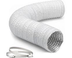 Afvoerslang - Ø 150 mm - 5 m - wit