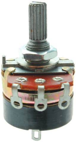 WH138-1 B50K Rotary Potentiometer met Schakelaar – B50K – 6mm As — thumbnail 5