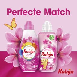 Robijn- Vloeibaar Wasmiddel - Klein & Krachtig - Pink Sensation - 6 flessen - 114 wasbeurten — thumbnail 4