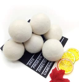 Droger Ballen Wol – Herbruikbare Wasdroger Bollen – Snellere Droogtijd – 6 stuks — thumbnail 4