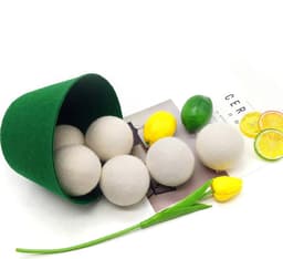 Droger Ballen Wol – Herbruikbare Wasdroger Bollen – Snellere Droogtijd – 6 stuks — thumbnail 5