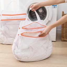 Waszak - 4 Stuks - Waszakken - Waszakjes - Wasnetten - Netwaszakken - Waszakjes Met Rits - Beschermzak voor Wasmachine - Laundry Bag - Kledingzakjes - Wassorteerder - Waszak Voor Delicate Stoffen - Voor Thuis, Slaapzaal, Hotel, Reizen — thumbnail 3