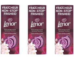 Lenor Geurbooster Jasmijn & Rose de Mai - 3 x 155 Gr Voordeelverpakking 36 Scoop