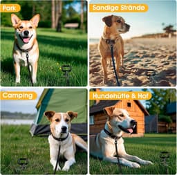 Grondanker voor honden tot 100 kg - Extra stabiel spiraalanker zonder scherpe randen — thumbnail 5