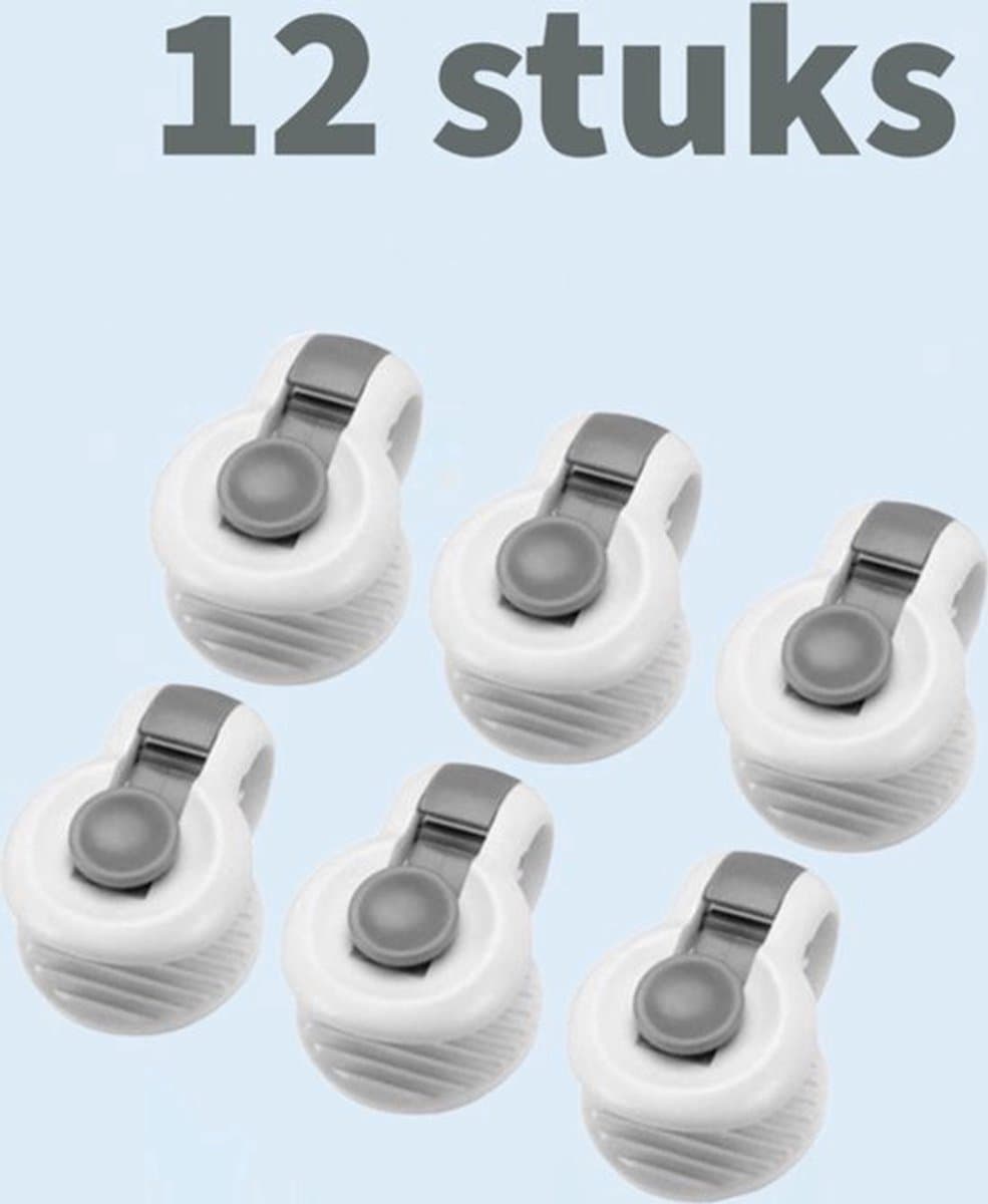 Stevige Dekbed clips - 12 stuks - Dekbedclips - Dekbed Knijpers - Clip Dekbedovertrek — afbeelding 1