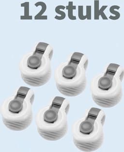 Stevige Dekbed clips - 12 stuks - Dekbedclips - Dekbed Knijpers - Clip Dekbedovertrek — thumbnail 1