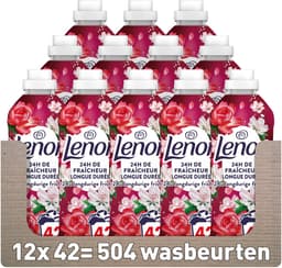 Lenor Wasverzachter - Jasmijn & Rose de Mai - 12 x 42 Wasbeurten — thumbnail 1
