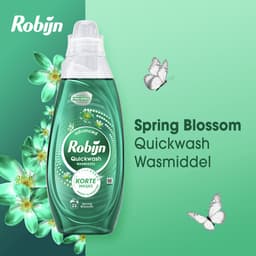 Robijn Quickwash - Vloeibaar Wasmiddel - Spring Blossom - 3 flessen - 66 wasbeurten - Voordeelverpakking — thumbnail 3