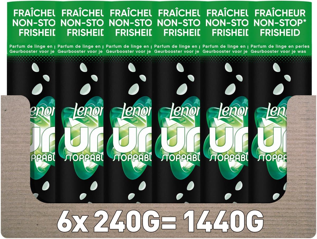 Lenor Unstoppables Geurbooster Geur Van Ariel - 6 x 240 gram - Wasparfum — afbeelding 1