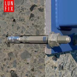Zware Betonanker M16x220mm Verzinkt Staal Inclusief Moer en Sluitring — thumbnail 5