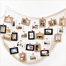 Mini Houten Klemmen met Jute Koord - Decoratieve Wasknijpers voor Bruiloften en Handwerken (10 Stuks) — thumbnail 2