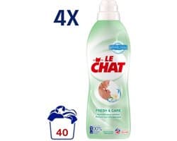 (4x) Le Chat Fresh & Care Wasverzachter - 880 ml (40 wasbeurten)