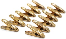 50 Stuks Roestvrijstalen Wasknijpers - Wind- en Roestbestendige Metalen Clips — thumbnail 1