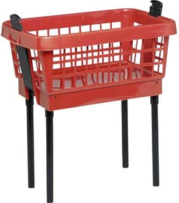 Lockweiler CLIP CLAP Wasmand met voeten rood, 65 cm. — thumbnail 1