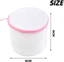 4 Stuks Bh Waszakken - Waszakken - Waszak - Wasgoed - Met Rits - Laundry Bag - Waszakje - Wasnet - Wasnetten - Wasnetje - Wassorteerder - Waszakjes - Wasmachine Zakjes - Bescherm Je Wasgoed En Wasmachine - Packing Cubes - Travel Organizer - 16*16cm — thumbnail 5