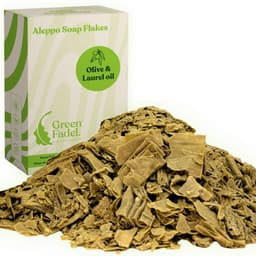 GREEN FADEL Aleppo Zeepvlokken - Olijfolie & Laurierolie - Natuurlijke - voor Machine & Handwas 500g — thumbnail 1