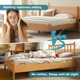 Matrashouders voor Stabiele en Antislip Bedden, Geschikt voor Diverse Bedtypes en Matrasdiktes — thumbnail 4