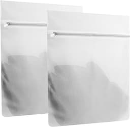 Allecto Plus - Waszak voor in de wasmachine 2 stuks - 30 x 25 cm, waszak met rits voor delicate was, wasnet voor behoud van lingerie, sokken en bh's — thumbnail 1