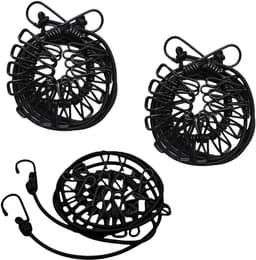 3 Stuks Reis Waslijn - Draagbare Waslijn voor Kamperen - Uittrekbare Waslijn voor Thuis en Buiten - Zwart — thumbnail 1