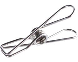 RVS Wasknijpers – 10 Stuks – 5 cm – Roestvrij Staal – Sterke Wasknijpers voor Binnen & Buiten – Duurzaam en Roestbestendig - FSW-Products