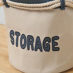 Bera Home Rond 40 L - Wasmand - Opvouwbaar - Stevig en Milieuvriendelijk - Met IJzeren Frame - 36x40 cm - Ideaal als Speelgoedmand en Wasbox — thumbnail 3