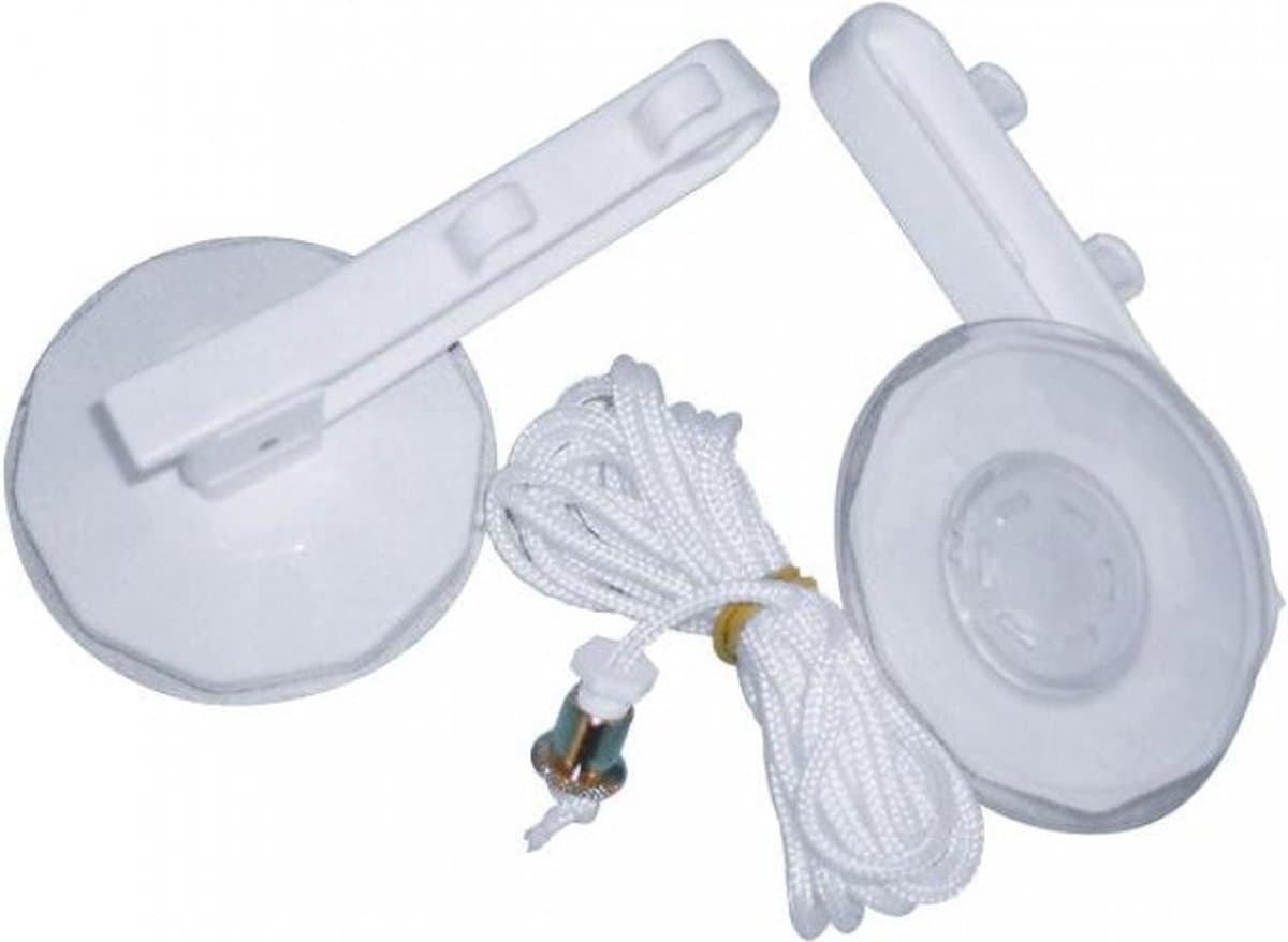 Brunner POPS Wasrek met Zuignappen - Uittrekbaar tot 90 cm - Lichtgewicht - Voor Caravan, Camper of Badkamer - Ruimtebesparend - Geschikt voor Binnen en Buiten — afbeelding 1