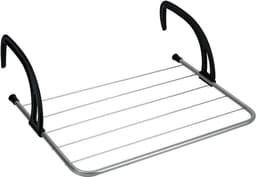 Tomado - Droogrek Favonio voor radiator, deur, balustrade of balkon - 3 meter drooglengte - Zilvergrijs — thumbnail 1