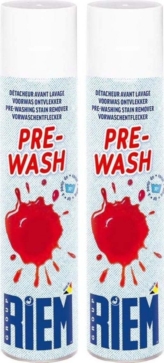 Riem - Pré-Wash - Voorwas Ontvlekker - 2 x 300 ml — afbeelding 1