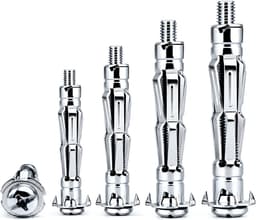 35 stuks holle holle pluggen metaal M6 x 52 mm holle wandpluggen — thumbnail 1