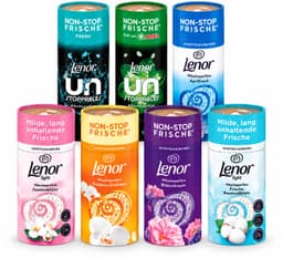 Lenor Unstoppables Wasparfum Geurparels – 7 x 155g – Diverse Geuren – Langdurige Frisheid — thumbnail 1