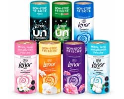 Lenor Unstoppables Wasparfum Geurparels – 7 x 155g – Diverse Geuren – Langdurige Frisheid