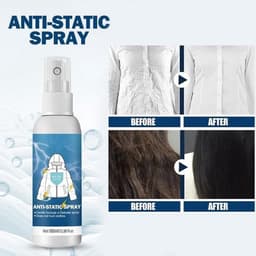 Antistatische spray 100ml voor kleding, textiel, meubels en auto - Vermindert statische lading — thumbnail 2