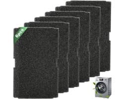 6 Stuks filter geschikt voor Beko Blomberg spons droger - wasdroger droogkast 245x155 mm pluizenfilter stoffilter - Alternatief geschikt voor Beko Blomberg - 2964840100