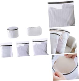 1 Wasnet Voor Ondergoed Mesh Waszakken Om Deformatie Te Voorkomen Geschikt Voor Wasmachine Wit 5 Stuks — thumbnail 5