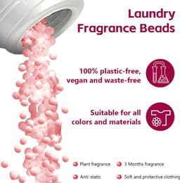 Geparfumeerde Wasbeads - 500 g Roze Geurkorrels voor Langdurige Frisse Geur — thumbnail 2