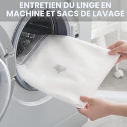 10 Stuks Waszakjes met Rits - Waszak - Laundry Bag - Waszakje Lingerie - Waszakjes Groot - Waszak Groot - Wasnet - Wasnetten - Waszakken met Rits - duurzame -slijtvaste waszakken– geschikt voor ondergoed, overhemden, jassen, bh's, sokken, knuffels — thumbnail 3
