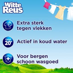 Witte Reus 3+1 Power Caps - Wascapsules - 45 Wasbeurten — thumbnail 4