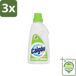 3 x Calgon - Wasmachinereiniger - Gel - Ecologisch - Tegen Kalkaanslag / Wasmiddelresten / Geuren - 750ml - 15 Wasbeurten - Grootverpakking - Wasmachine Reiniger - Wasmachine Onderhoud - Kalk Verwijderaar - Wasmiddelresten - Geur Neutraliserend — thumbnail 1