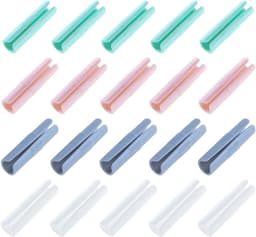 20 stuks Dekbedpinnen - Bed Sheet Holders - Quilt Clips - Dekbedovertrek Clips - Attachment Comforter - Quilt Fixing Clips - Om rommelige lakens te organiseren — thumbnail 1