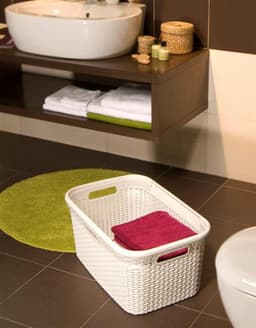 Curver Style Wasmand - 45L - 2 stuks - Wit — thumbnail 3