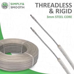 Extra Sterke 3mm Waslijn 70m – Vervangingslijn Voor Droogmolen, Tuin, Balkon En Camping — thumbnail 5