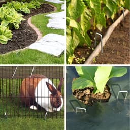 Stunq® Verzinkte Grondankers voor Tuin en Kunstgras - 100 Stuks, Onzichtbare Bevestiging — thumbnail 4