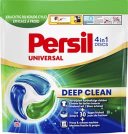 Persil Discs Universal - Wasmiddelcapsules - 4-in-1 Discs - Voor Alle Kleuren Was - Vlekverwijdering - 5 x 25 Wasbeurten — thumbnail 2