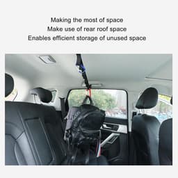 Opbergriem voor Kamperen - Draagbare Waslijn voor Auto en Tent - Verstelbare Lanyard voor Camping Gear - Handige Opbergtouw voor Kampeeruitrusting — thumbnail 2