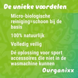 Ourganixx Sports spray - 100 ml - Verwijdert direct geurtjes uit sportkleding — thumbnail 3