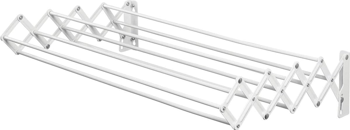 Equivera Wanddroogrek - Wanddroogrek Inklapbaar - Droogrek - Wand Droogrek - Wasrek Hangend - Schuifbaar — afbeelding 1