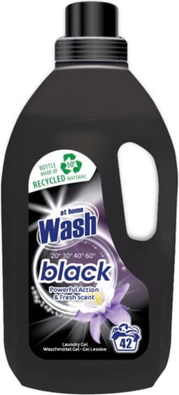 At Home Wasmiddel Black 42 Wasbeurten Zwart - 3 x 1,5 liter - Voordeelverpakking — thumbnail 2