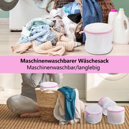 Waszakken, waszakken voor wasmachine, herbruikbare waszak, waszak van netstof, waszak, fijne waszak — thumbnail 2