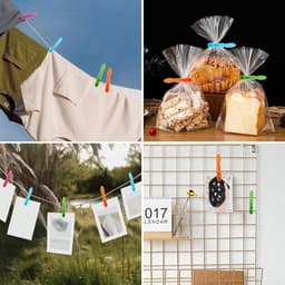 12 stuks- wasknijpers-wasknijpers kunststof-wasknijpers groot-wasknijpers plastic-Strandhanddoekclips- Quiltclips-Strandlaken Knijpers -Winddicht-Handdoekknijpers-Voor Strandlaken, Beddengoed En Dikke Kleding-gekleurd — thumbnail 3