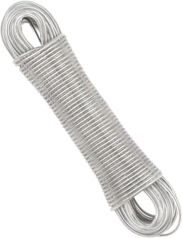 Waslijn uittrekbaar - Transparant - 30 meter - PVC met Stalen Kern - Sterke Waslijn voor Buiten en Camping — thumbnail 1